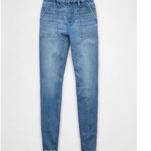 American Eagle Outfitters Light Blue Skinny Jeans